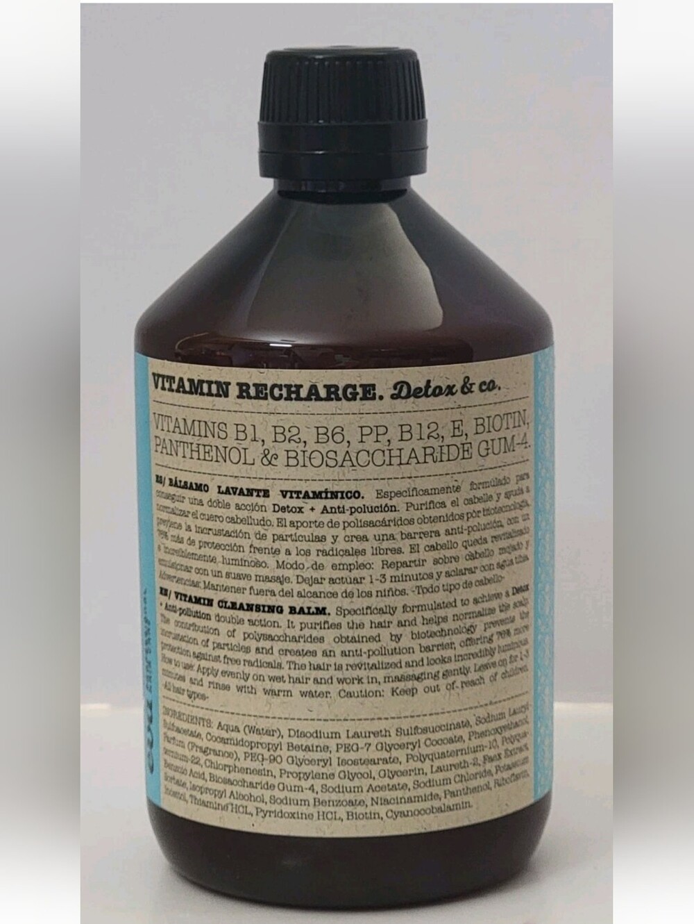 EVA PROFESSIONAL HAIR CARE VITAMIN RECHARGE DETOX & CO. 16.9 FL OZ SEALED